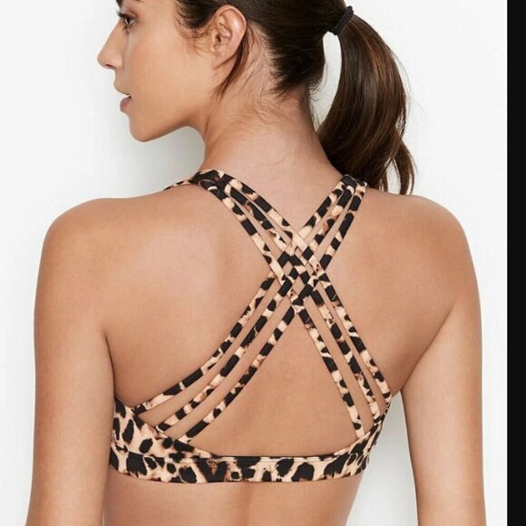 Victoria Secret Leopard Print Sports Bra - Picture 3 of 10